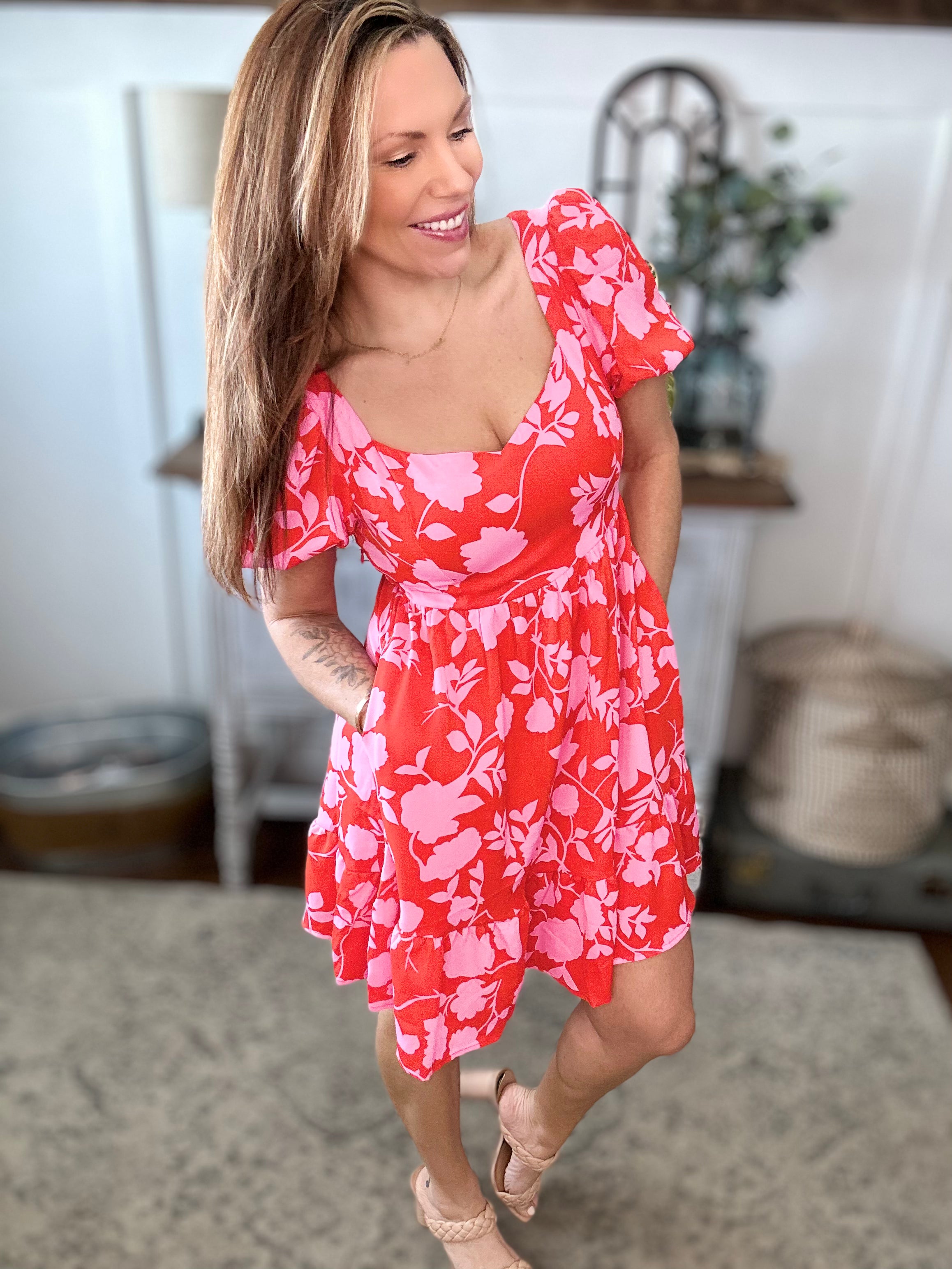 Poppy Pink Dress