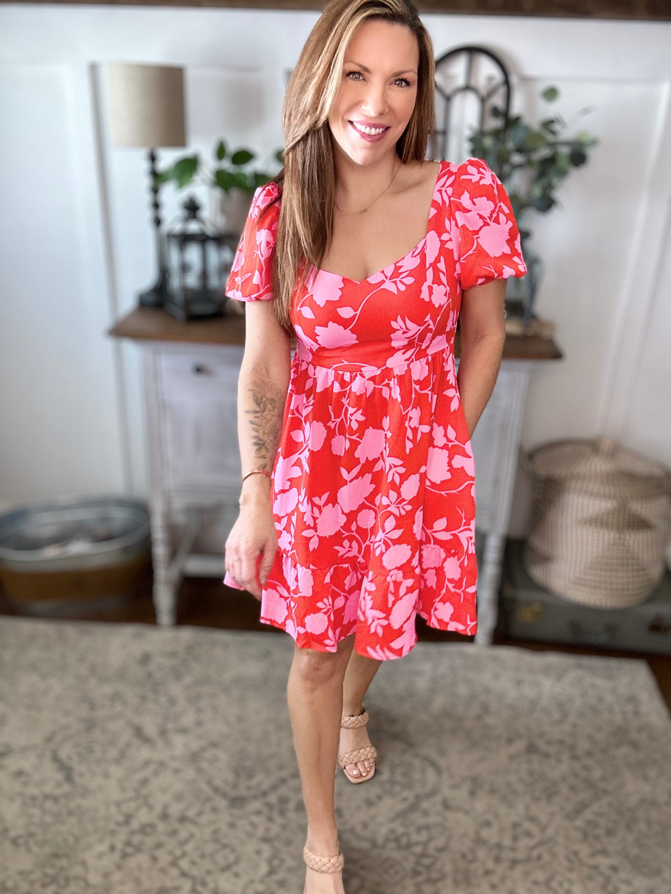 Poppy Pink Dress