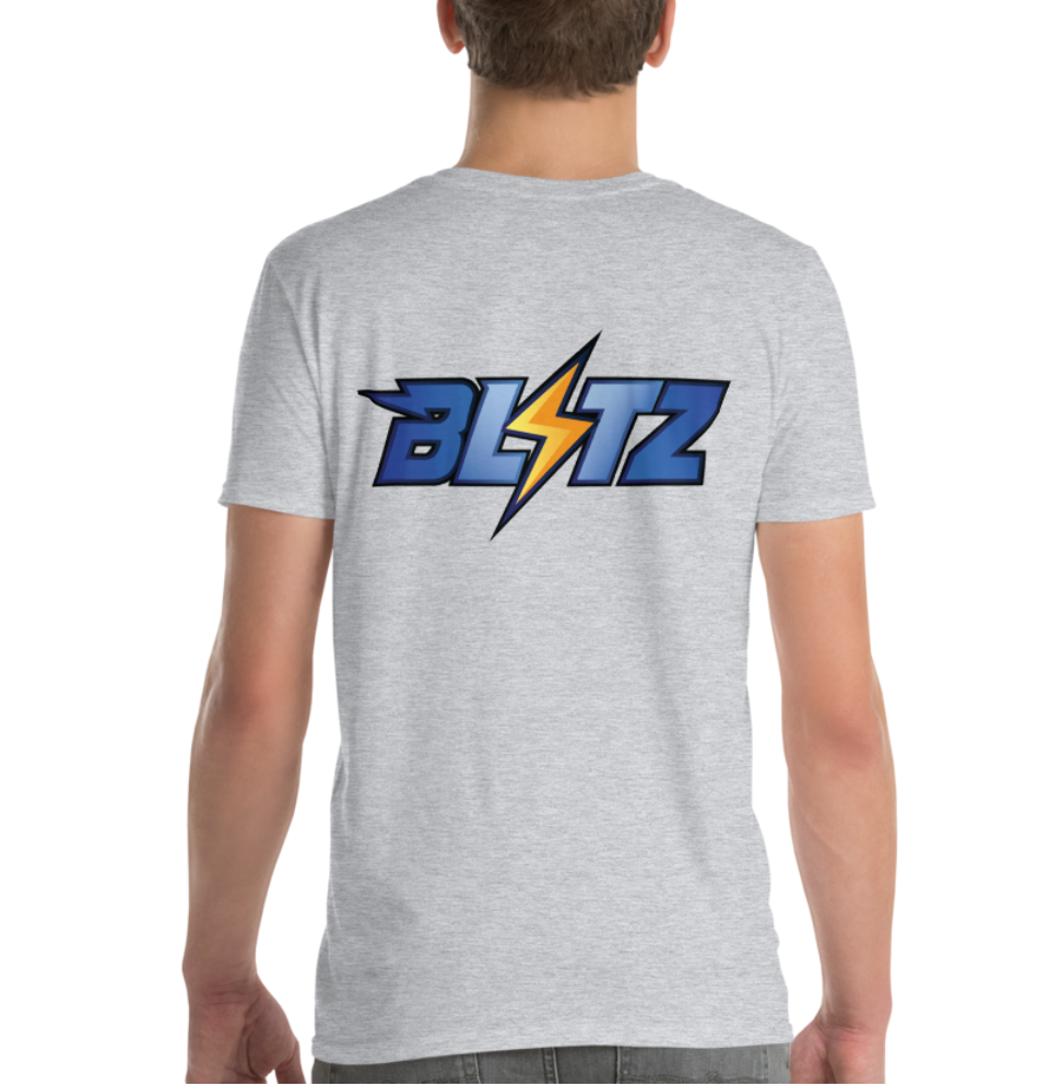 BLITZ tee- double sided